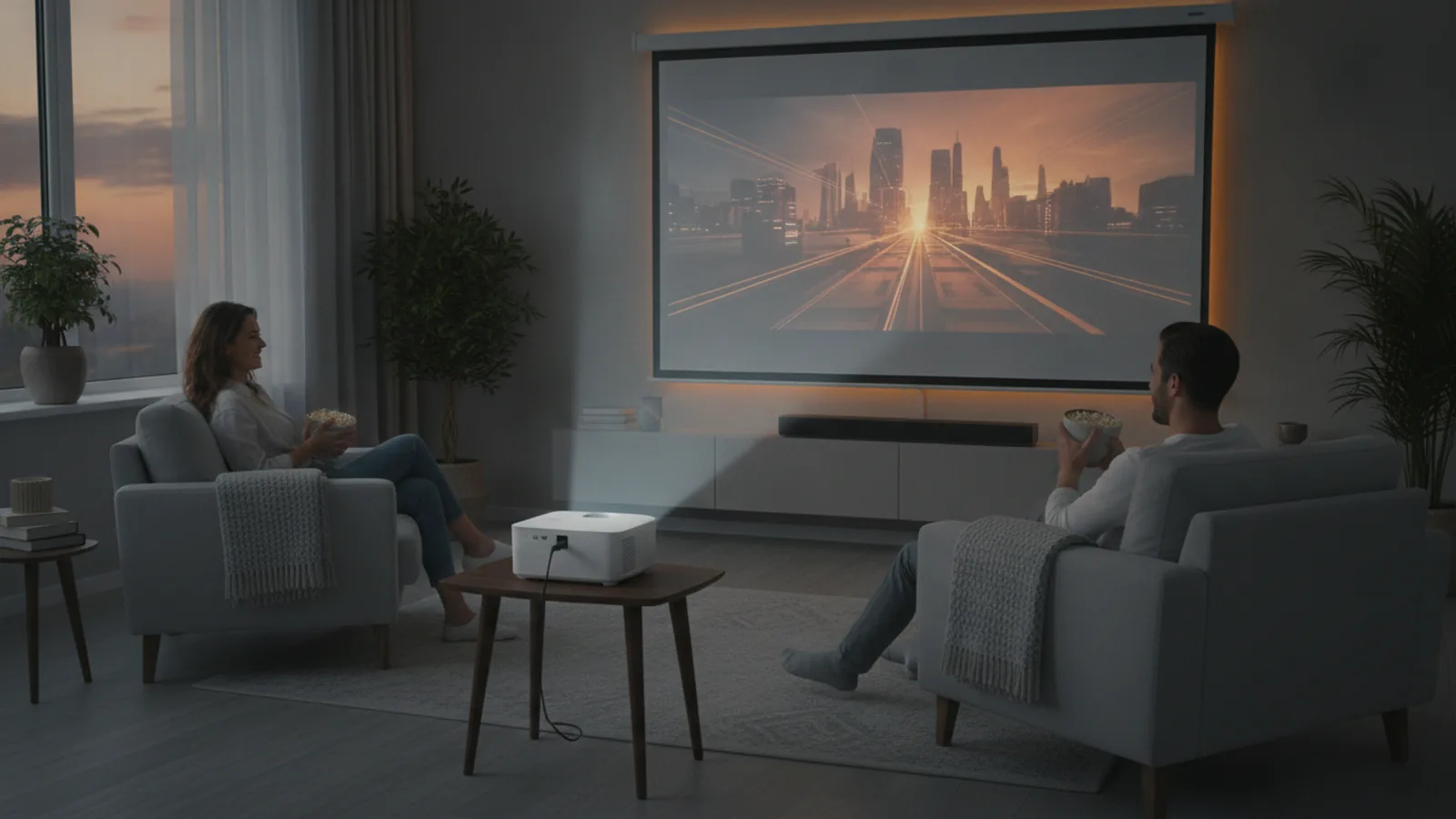 A Practical Guide To A Small Projector Setup For A Living Room That Is Used Every Day cover image