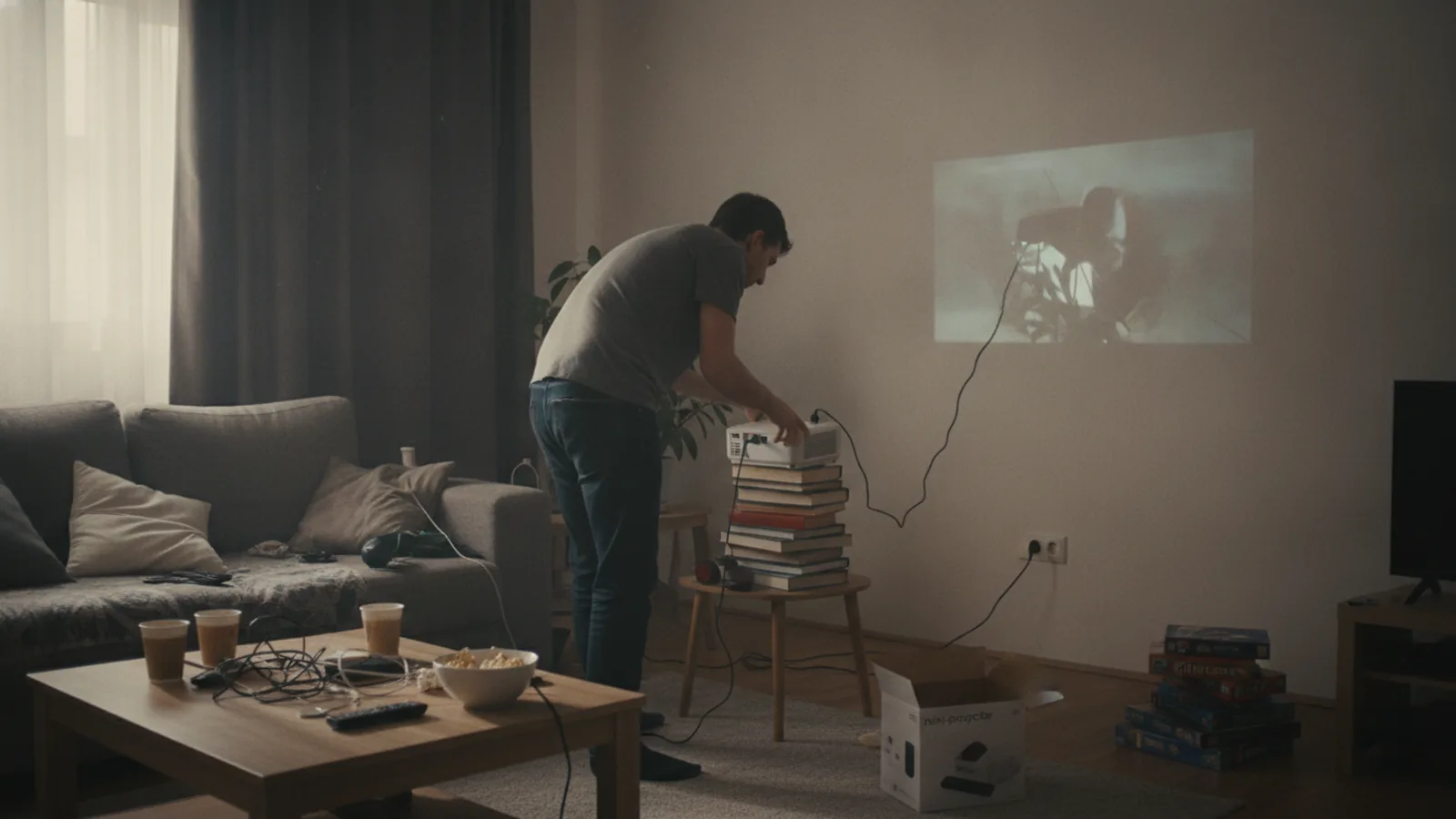 Common Mistakes When Setting Up A Small Projector Setup For A Living Room That Is Used Every Day cover image