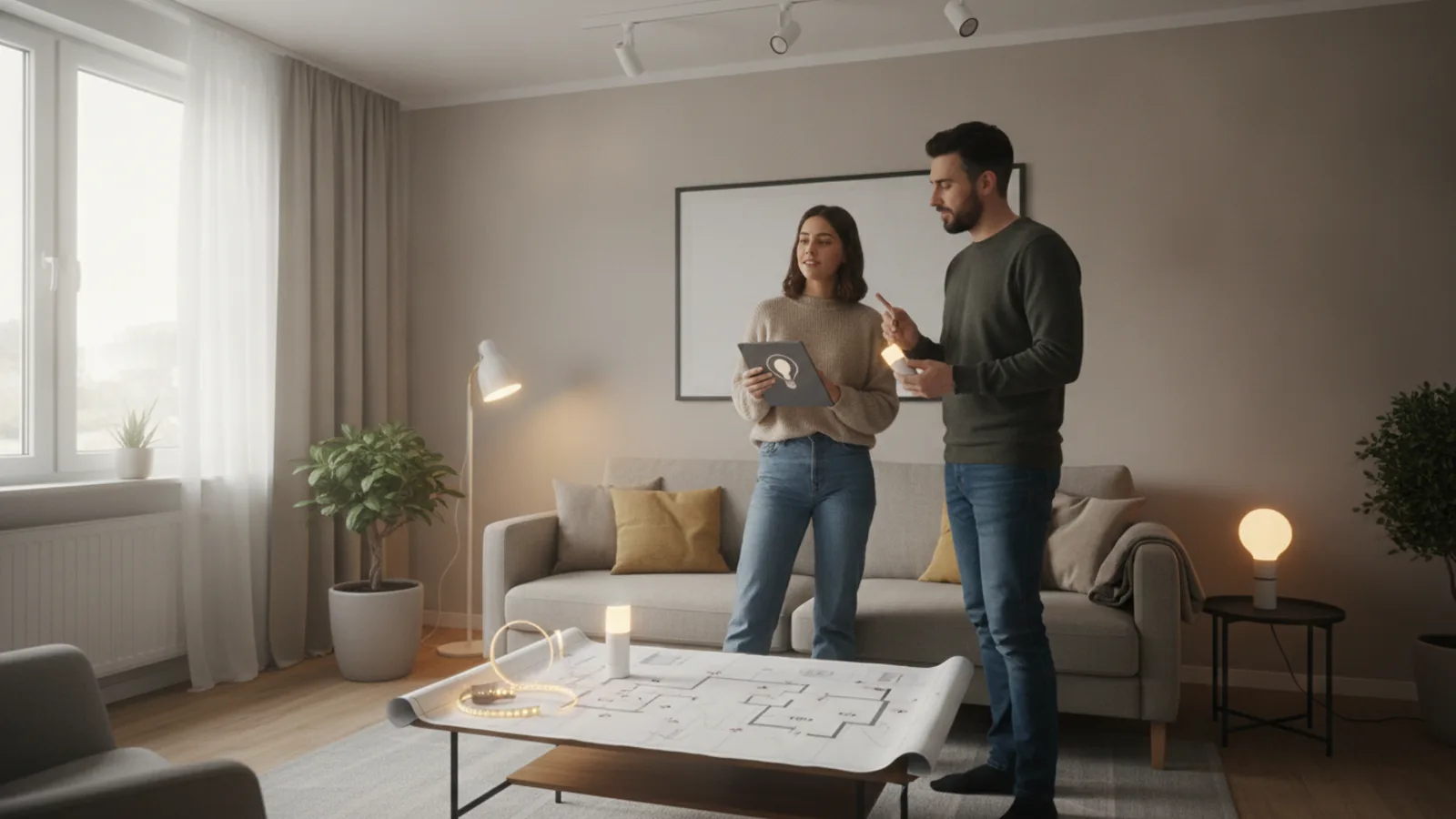 How To Plan A Practical Smart Lighting Setup For A Rented Home cover image